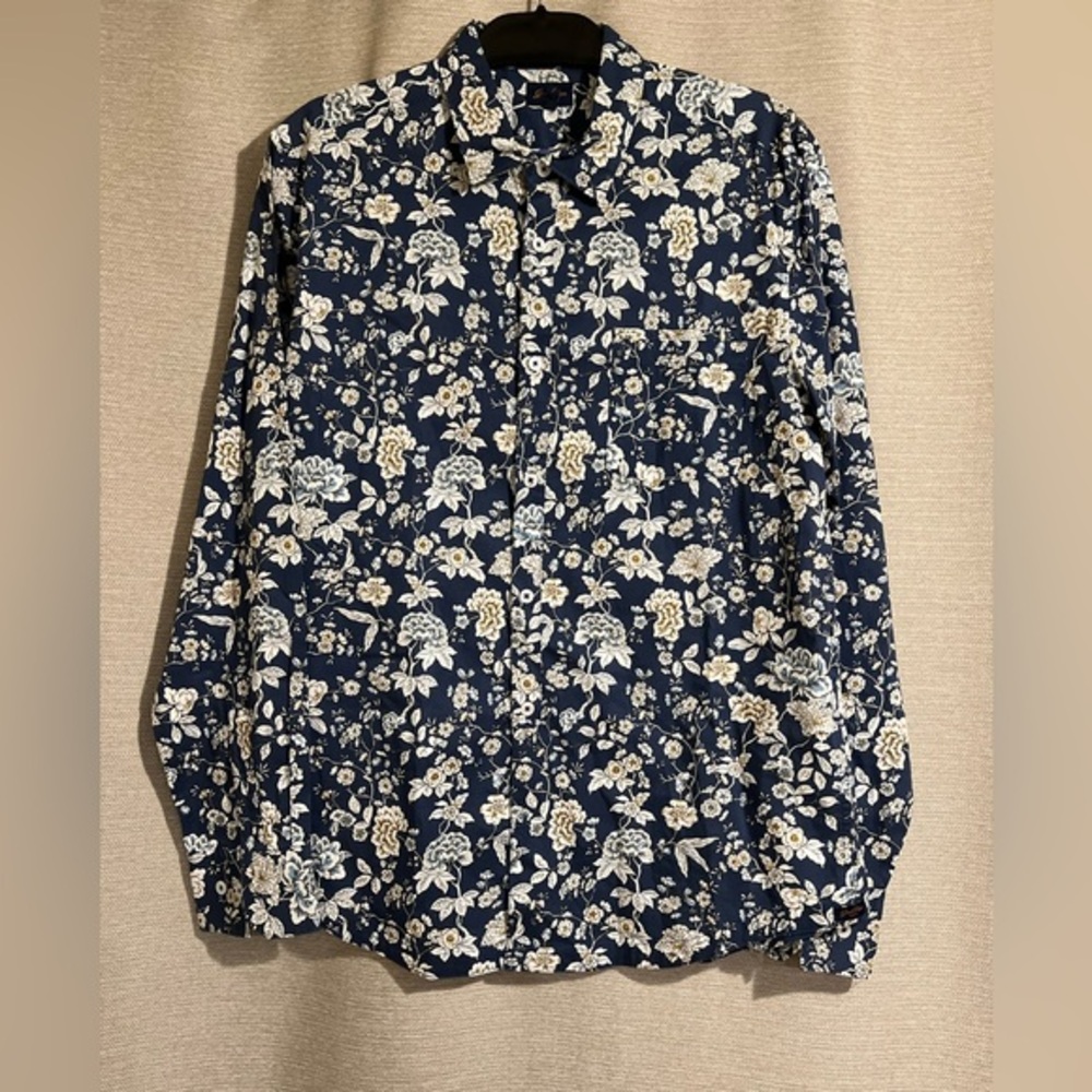Good‎ Man Brand Floral Cotton Button Up Shirt